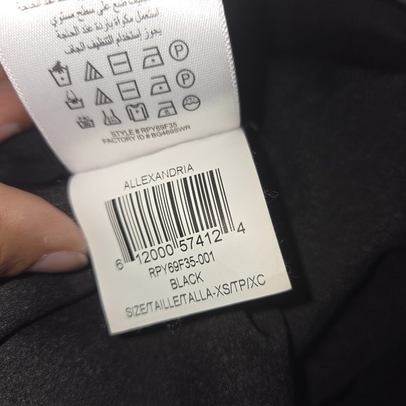 BCBGMaxAzria Black Midi Dress - Picture 10 of 11